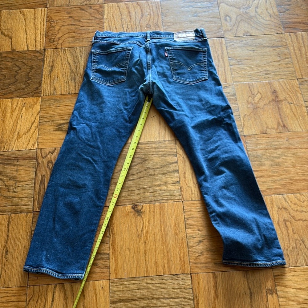 Levi's Men's Straight Leg Blue Jeans Vintage Wash W34 L30 - Picture 5 of 6